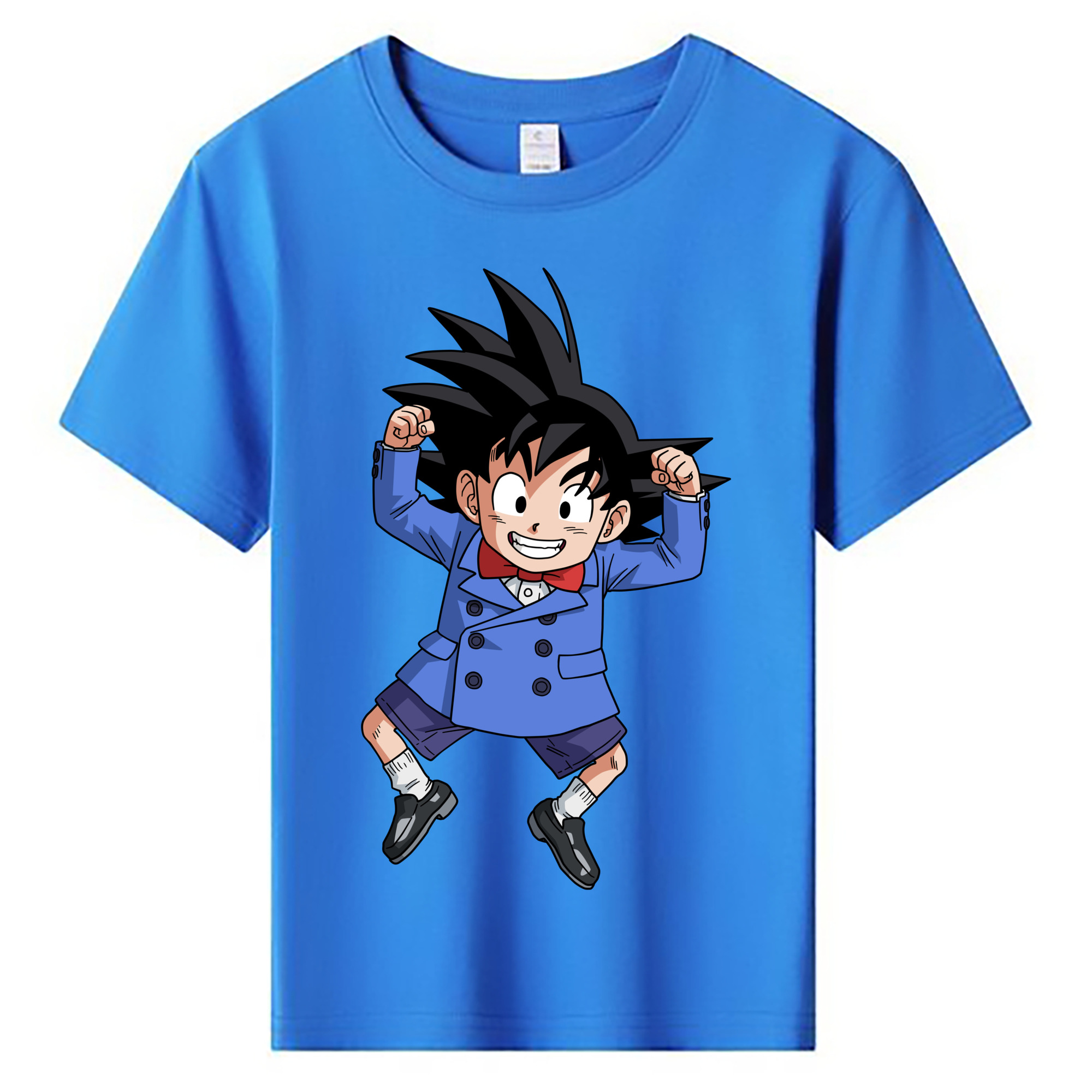 （画像用） ドラゴンボール 孫悟空（そん ごくう）Son Goku カカロット DRAGON BALL Kakarotto 綿100％キッズTシャツ（フロントプリント）